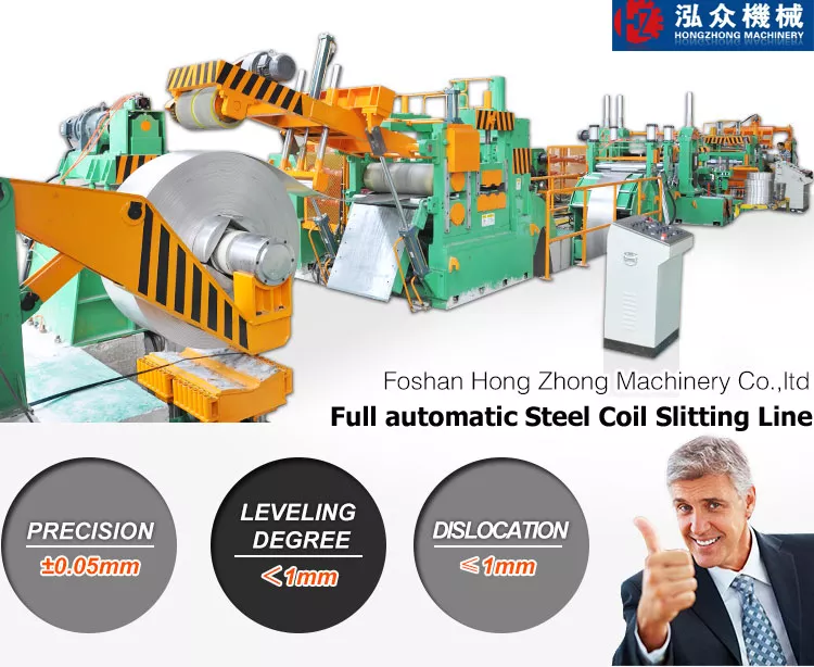 Cold Rolled Galvanized Steel Coil Slitting Line Machine