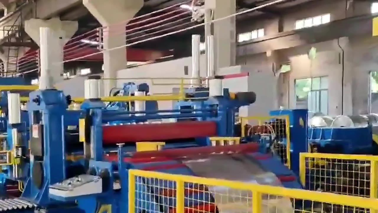 Heavy-duty slitting line