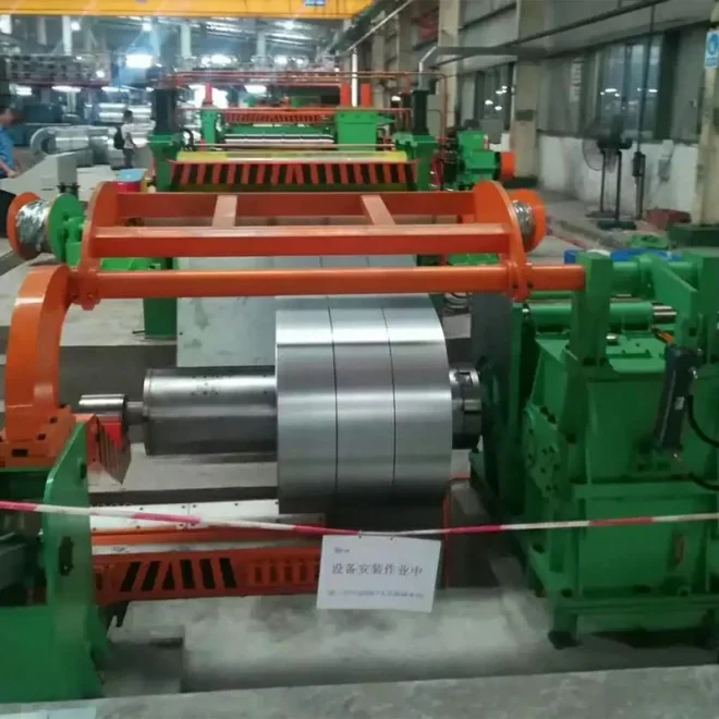 High Speed Steel Coil Slitting Line